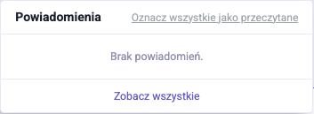 Otwarty dzwonek z najnowszymi powiadomieniami